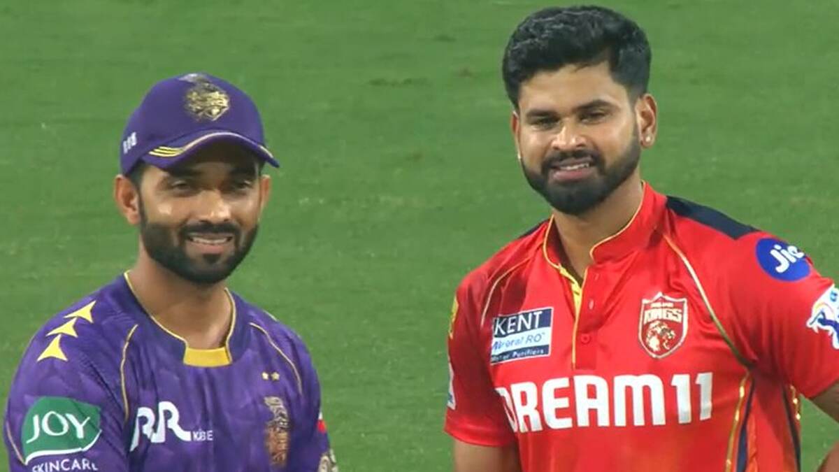 PBKS vs KKR: হর্ষিতের বলে রমনদীপের দুরন্ত ক্যাচে শূন্য রানে আউট শ্রেয়স আইয়ার, দেখুন ভিডিয়ো