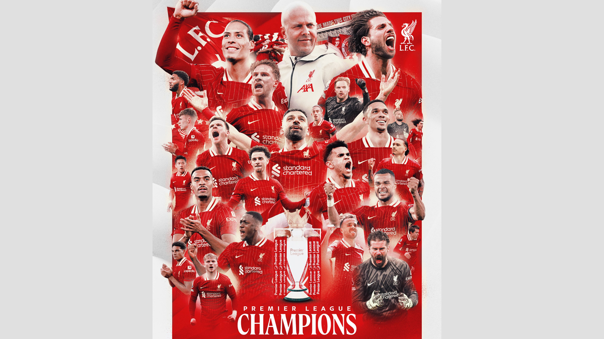 Liverpool Wins Premier League Title: অ্যানফিল্ডে টটেনহ্যাম হটস্পারকে ৫-১ গোলে হারিয়ে দ্বিতীয়বারের প্রিমিয়ার লিগ জয় লিভারপুলের