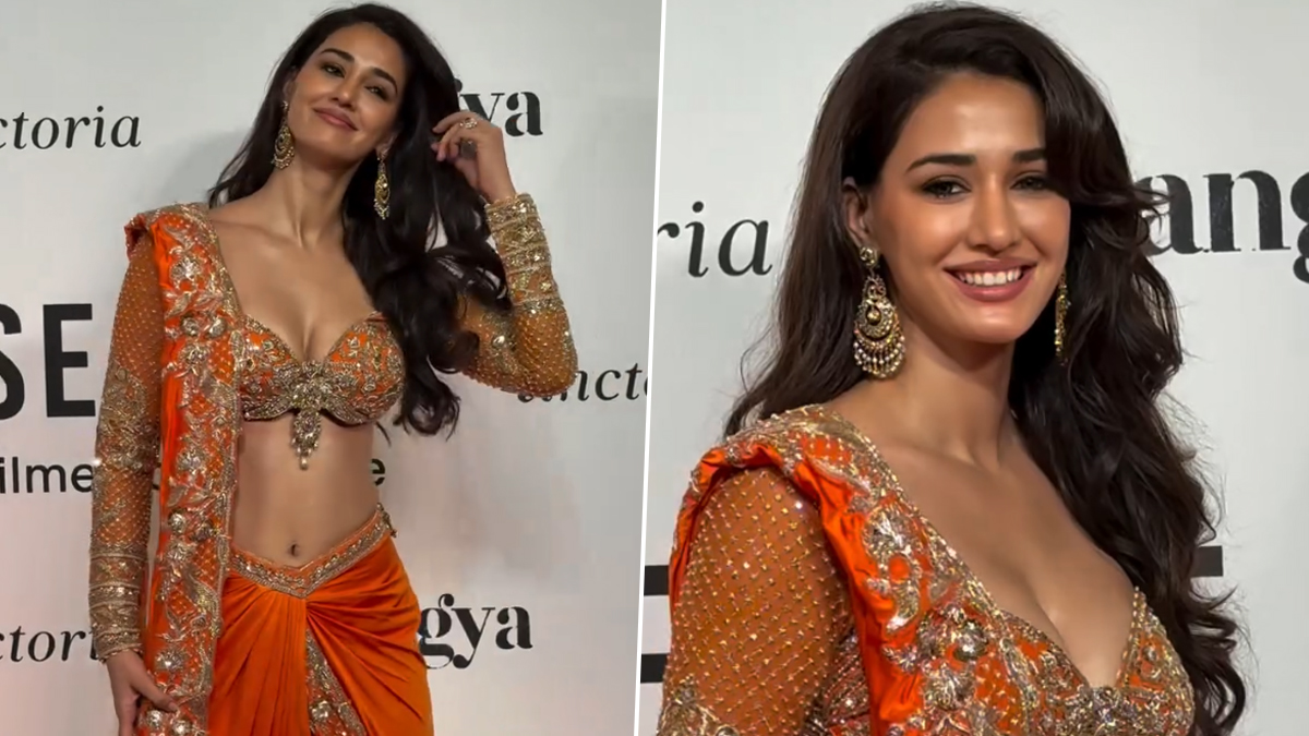 Disha Patani Hot Video: ডিপ-নেক ব্লাউজে উন্মুক্ত দিশার ক্লিভেজ, চোখ সরাতে পারছেন না ভক্তরা, হৃদয়ে দিচ্ছে মোচড়, দেখুন