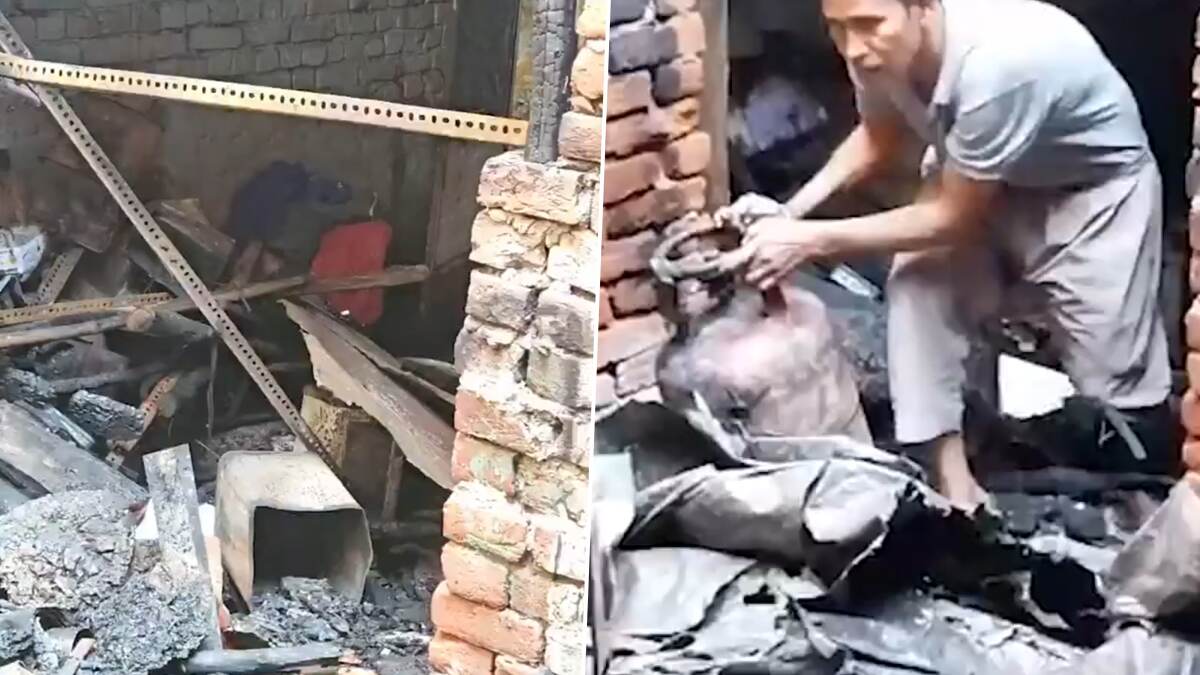 Delhi: ইদের পরের দিন সাতসকালে দিল্লির বস্তি এলাকায় আগুন, উৎসবের মাঝে পুড়ে ছাই দুটি ঝুপড়ি