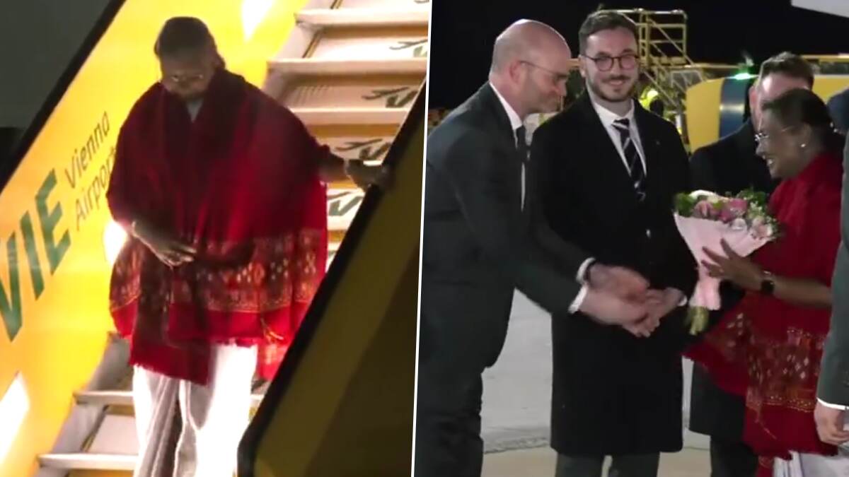 President Draupadi Murmu Slovakia Visit: ঐতিহাসিক পর্তুগাল সফর শেষে স্লোভাকিয়ায় পৌঁছেছেন রাষ্ট্রপতি দ্রৌপদী মুর্মু (দেখুন ভিডিও)