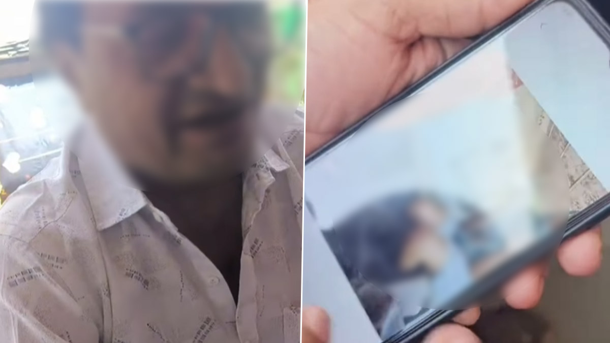 Man Secretly Captures Woman Leg Photos: বুড়ো বয়সে ভীমরতি! মন্দিরের বাইরে বসে গোপনে তরুণীর আপত্তিকর ছবি তুলছেন বয়স্ক ব্যক্তি, ধরা পড়তেই যা করলেন...