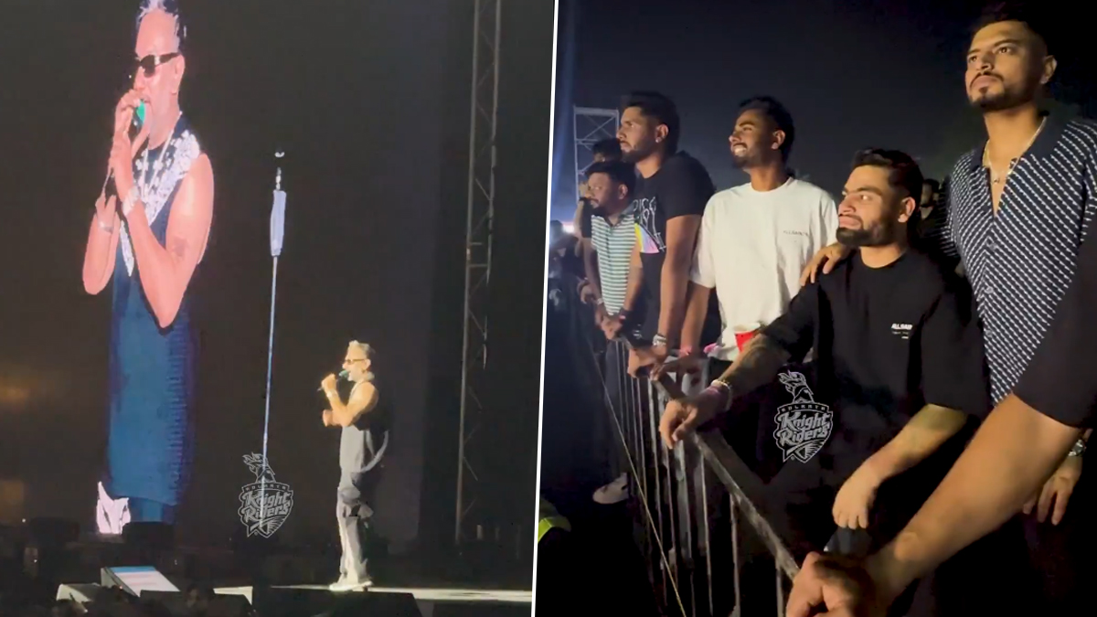 KKR Team at Honey Singh Concert: দেখুন, ইডেনের জয়ের পর হানি সিংয়ের কনসার্টে হাজির কেকেআরের তারকারা