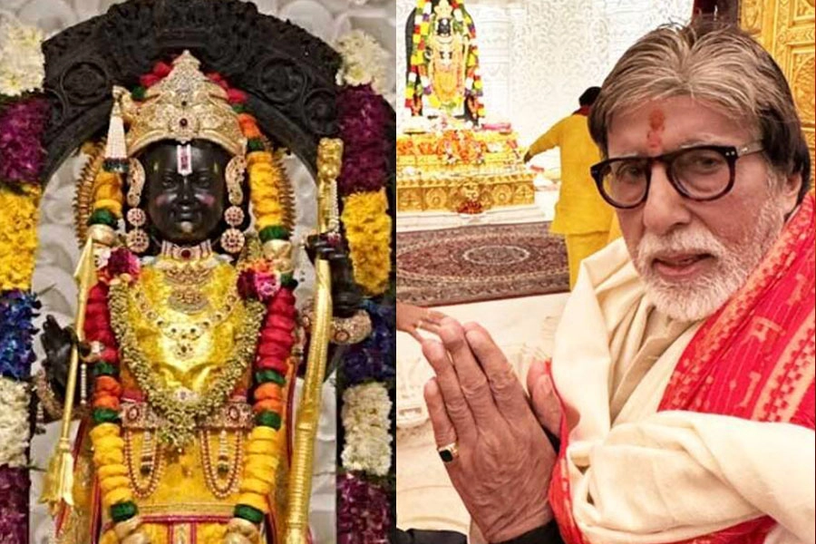 Amitabh Bachchan & Ram Navami: রামনবমী উপলক্ষে অযোধ্যায় অন্য ভূমিকায় বলিউড শাহেনশাহ