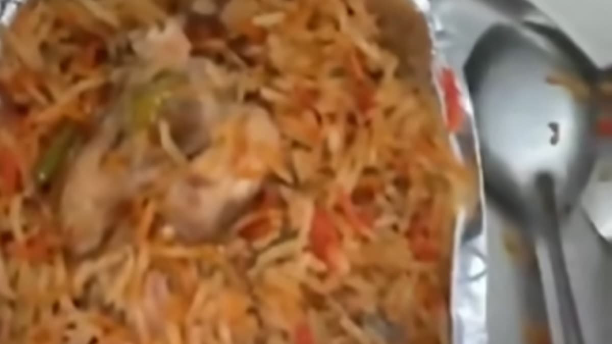 Woman Cried On Non-Veg Biryani Video: 'নবরাত্রিতে কেন আমিষ বিরিয়ানি দিল?', মুরগির মাংস দেখিয়ে কান্না মহিলার, দেখুন