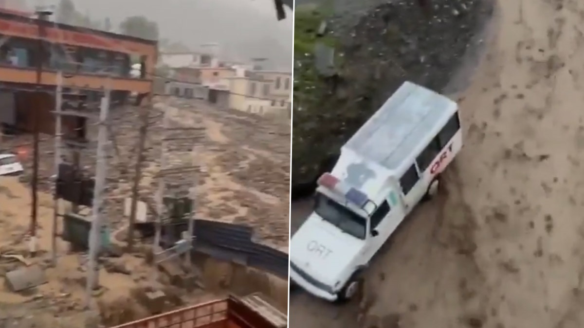 Cloudburst, Landslide In Ramban: কাশ্মীরে মেঘভাঙা বৃষ্টি,  ধ্বসে ভেঙে, ভেসে গেল সব, দেখুন ভয়াবহ ভিডিয়ো