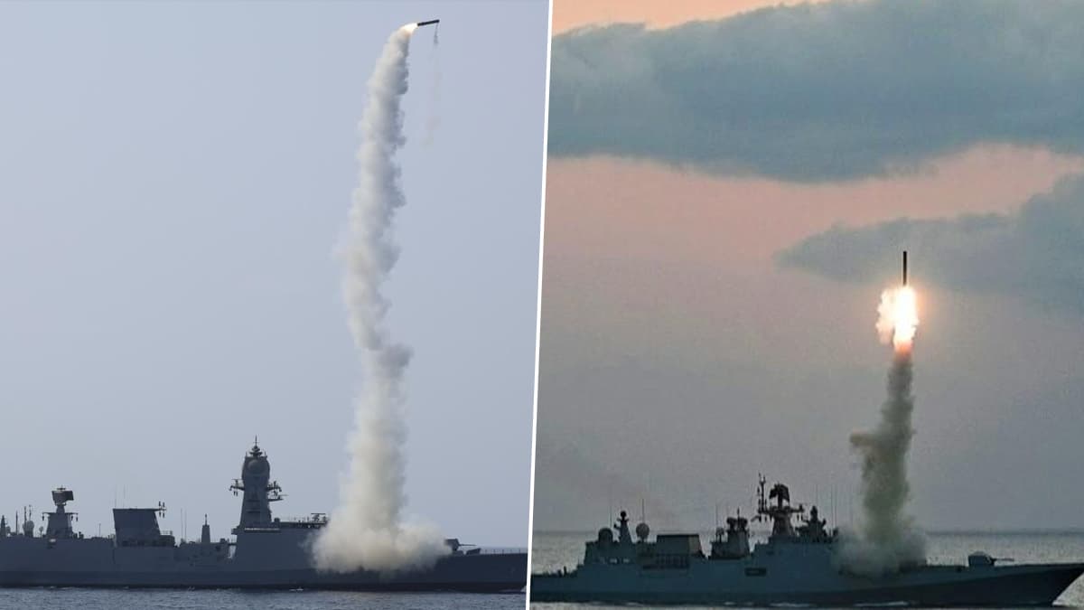 Indian Navy: প্রস্তুত নৌসেনা, আরব সাগর থেকে ফের হুঁশিয়ারি, ছোড়া হল ক্ষেপণাস্ত্র
