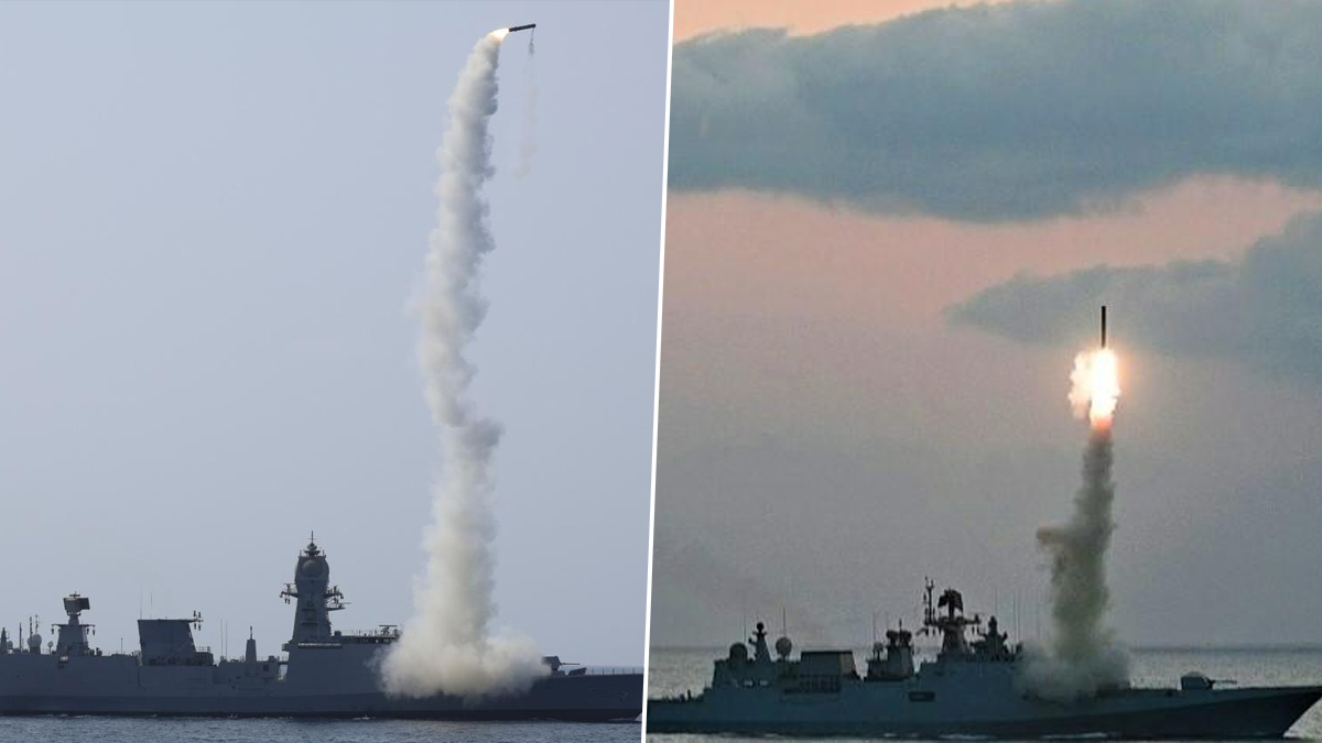 Indian Navy: প্রস্তুত নৌসেনা, আরব সাগর থেকে ফের হুঁশিয়ারি, ছোড়া হল ক্ষেপণাস্ত্র