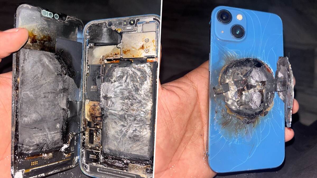 iPhone 13 Exploded Video: পকেটেই ফাটল নতুন কেনা আই ফোন, পুড়ল যুবকের শরীর, ভাইরাল ভিডিয়ো