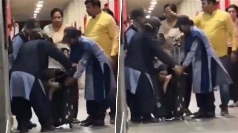 Viral Video: প্রেমিকাকে ট্রলিব্যাগে ভরে বয়েজ হোস্টেলে নিয়ে যাওয়ার চেষ্টা, ঝাঁকুনি লাগতেই ভেস্তে গেল ছক, ভাইরাল ভিডিয়ো