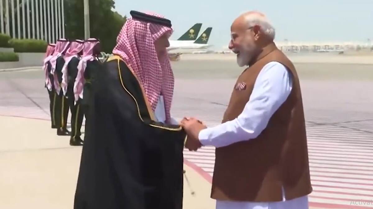 Narendra Modi's Saudi Arabia Visit: দু'দিনের সৌদি সফরে মোদী, মঙ্গল দুপুরে জেড্ডা পৌঁছল প্রধানমন্ত্রীর বিমান