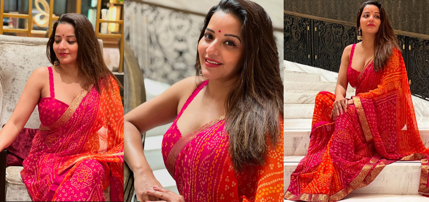Hot jhuma boudi: শাড়িতে হট অ্যাপ্রোচ। আবার ছবি পোস্ট করতেই সোশ্যাল মিডিয়ায় ঝড় তুলেছেন মোনালিসা অর্থাৎ ঝুমা বৌদি