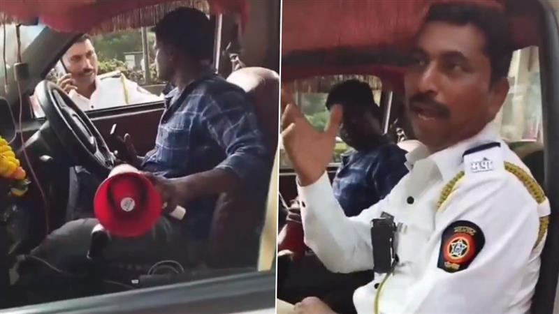 Mumbai Viral Video: 'মারাঠিতে কথা বলুন' , ট্রাফিক পুলিশের সঙ্গে বচসায় জড়ালেন মহিলা, ভাইরাল ভিডিয়ো