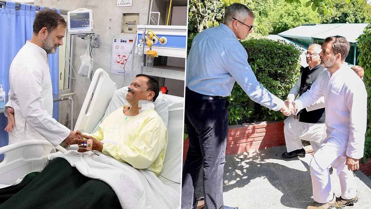 Rahul Gandhi Meets Pahalgam Terrorist Attack Survivors: পহেলগাম হামলায় বেঁচে ফেরা পর্যটকদের সঙ্গে সাক্ষাৎ রাহুল গান্ধীর, হাসি মুখে ভরসা যোগালেন প্রত্যেককে