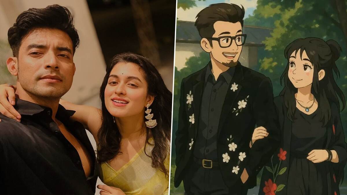 Ranojoy Bishnu-Shyamoupti Mudly In Ghibli Trend: রণজয় বিষ্ণুর, শ্যামৌপ্তি মুদলির প্রেমে শিলমোহর? জিবলি ট্রেন্ডে ভাইরাল ভিডিয়ো