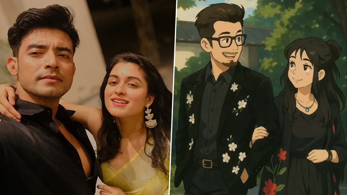 Ranojoy Bishnu-Shyamoupti Mudly In Ghibli Trend: রণজয় বিষ্ণুর, শ্যামৌপ্তি মুদলির প্রেমে শিলমোহর? জিবলি ট্রেন্ডে ভাইরাল ভিডিয়ো