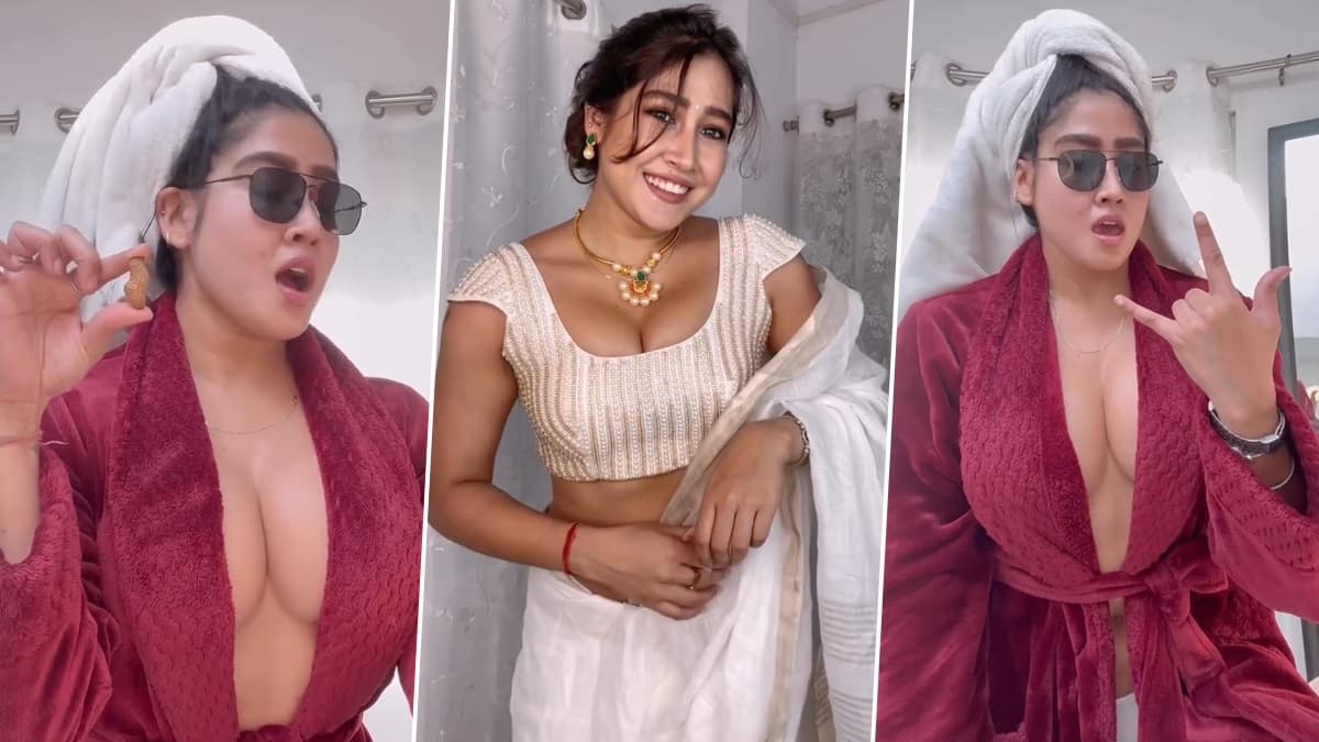 Sofia Ansari Video: স্নান করে ক্যামেরার সামনে, বাথরোবের ভিতর থেকে প্রকাশ্যে সোফিয়ার নগ্ন শরীর, ভাইরাল ভিডিয়ো