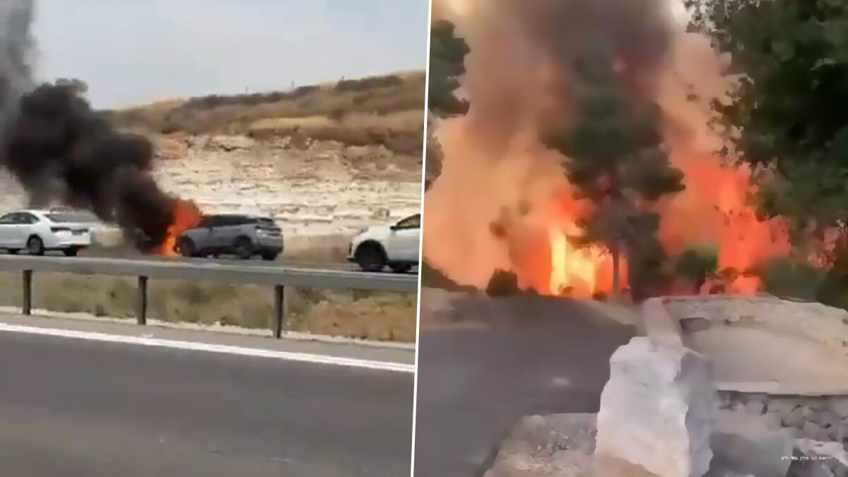 Wildfires In Jerusalem: জ়েরুজ়ালেমে দাবানল, পুড়ে খাক ইজরায়েলিদের বাড়িঘর, প্রাণ হাতে পালাচ্ছেন ইহুদিরা দেখুন