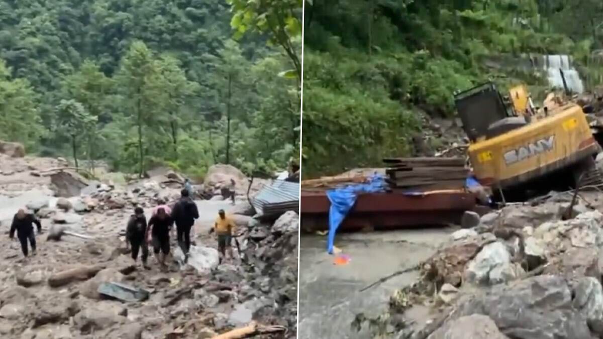 Sikkim Heavy Rain: প্রবল বৃষ্টিতে সিকিমে ভূমিধস, পাহাড়ি এলাকায় বহু ক্ষয়ক্ষতি, দেখুন ভিডিও