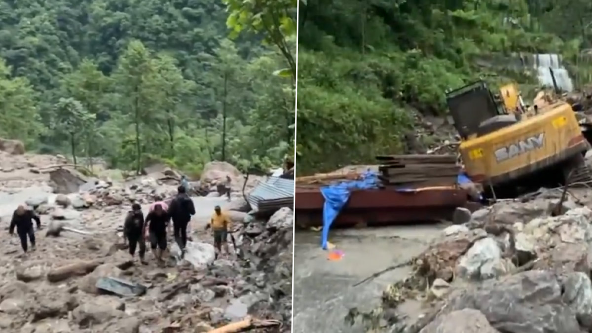 Sikkim Heavy Rain: প্রবল বৃষ্টিতে সিকিমে ভূমিধস, পাহাড়ি এলাকায় বহু ক্ষয়ক্ষতি, দেখুন ভিডিও