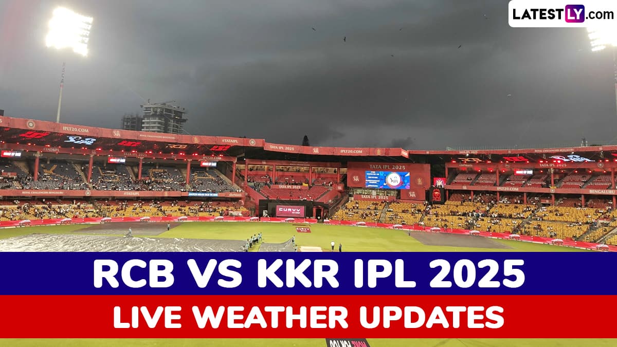 RCB vs KKR: যুদ্ধে থামার পর এবার শুরুতেই বৃষ্টিতে থমকে আইপিএল!