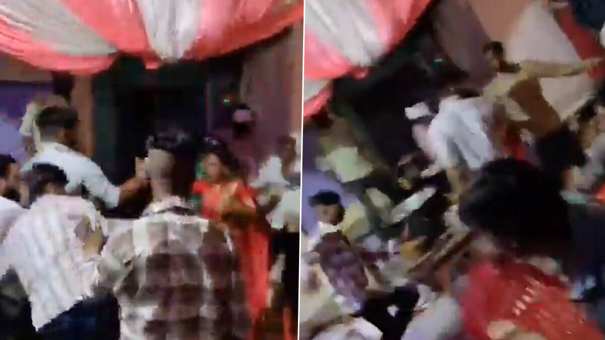 Viral Video: কুলারের সামনে খেতে বসা নিয়ে বেধে গেল তুলকালাম কাণ্ড, খাওয়া ছেড়ে শুরু হাতাহাতি, উড়ে আসছে চেয়ার, দেখুন