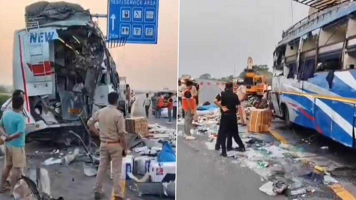 Uttar Pradesh Bus Accident: আগ্রা-লখনউ এক্সপ্রেসওয়েতে উল্টে গেল বাস, কমপক্ষে ২৫ জন যাত্রী আহত