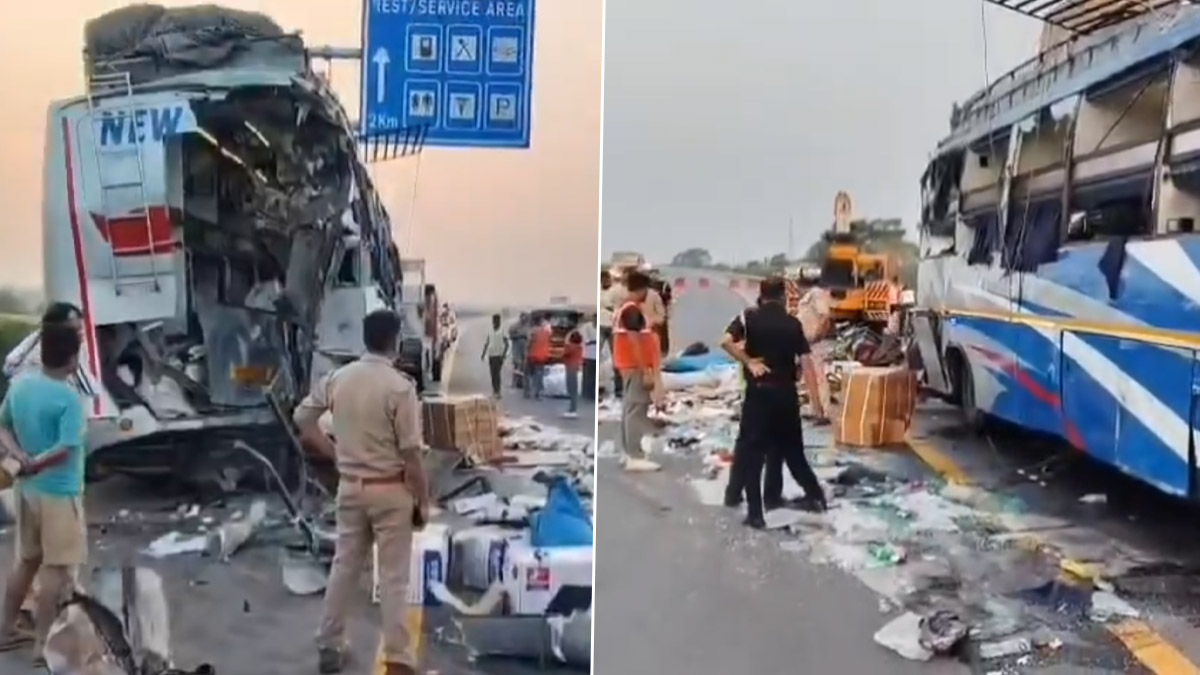Uttar Pradesh Bus Accident: আগ্রা-লখনউ এক্সপ্রেসওয়েতে উল্টে গেল বাস, কমপক্ষে ২৫ জন যাত্রী আহত