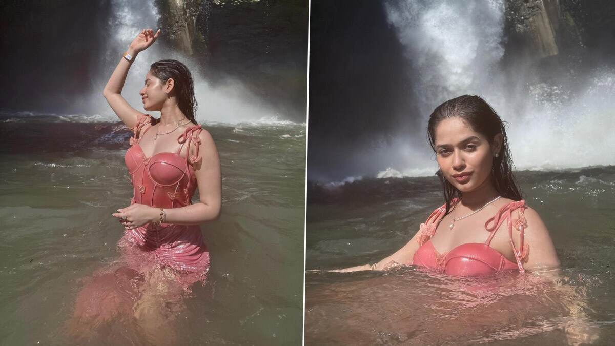 Jannat Zubair: বালিতে পাহাড়ের কোলে ঝর্না স্নানে সিক্ত জন্নাত, দেখুন উষ্ণ ছবি
