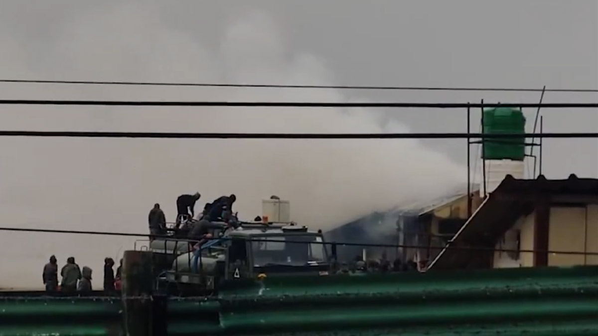 Leh Army Camp Fire: লেহ লাদাখের সেনা ঘাঁটিতে ভয়াবহ অগ্নিকাণ্ড, হতাহতের খবর নেই