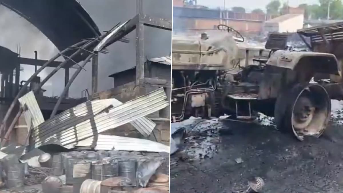 Fire Broke Out: উত্তরপ্রদেশে কারখানায় ভয়াবহ অগ্নিকাণ্ড, আগুন নেভানোর চেষ্টা চলছে