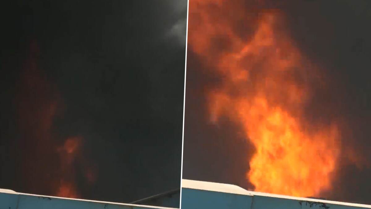 Gujarat Fire: গুজরাটে রাসায়নিক কারখানায় বিধ্বংসী অগ্নিকাণ্ড, কালো ধোঁয়ায় ঢেকেছে গোটা এলাকা, দেখুন ভিডিয়ো