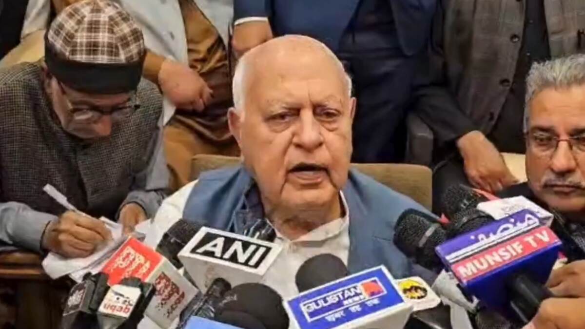 Farooq Abdullah On Pahalgam Terror Attack: জম্মু ও কাশ্মীরের পহেলগামে সন্ত্রাসবাদী হামলার তীব্র নিন্দা করলেন ন্যাশনাল কনফারেন্স-এর সভাপতি ফারুক আব্দুল্লাহ
