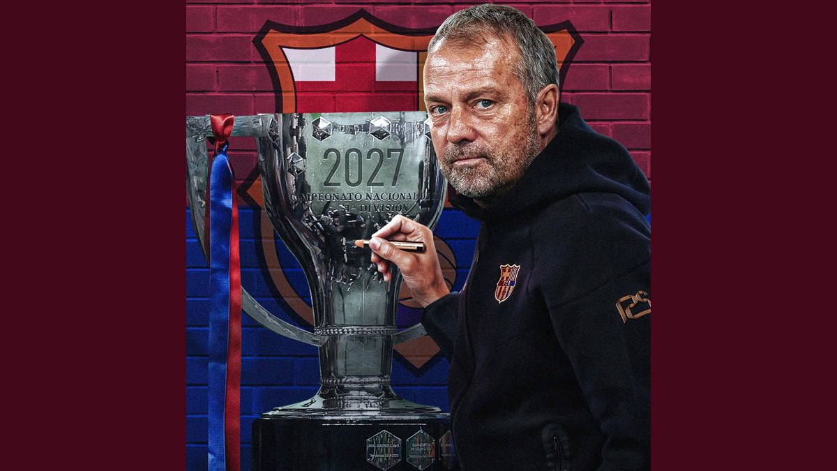 Hansi Flick Signs A Contract Extension At Barcelona: বার্সেলোনার সঙ্গে ২০২৭ পর্যন্ত চুক্তি বাড়ালেন কোচ হানসি ফ্লিক