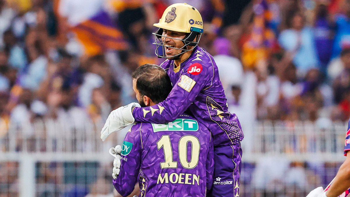KKR vs RR: পরাগের অবিশ্বাস্য ইনিংসের পর শেষ বলের রান আউটে জিতে টিকে থাকল কলকাতা