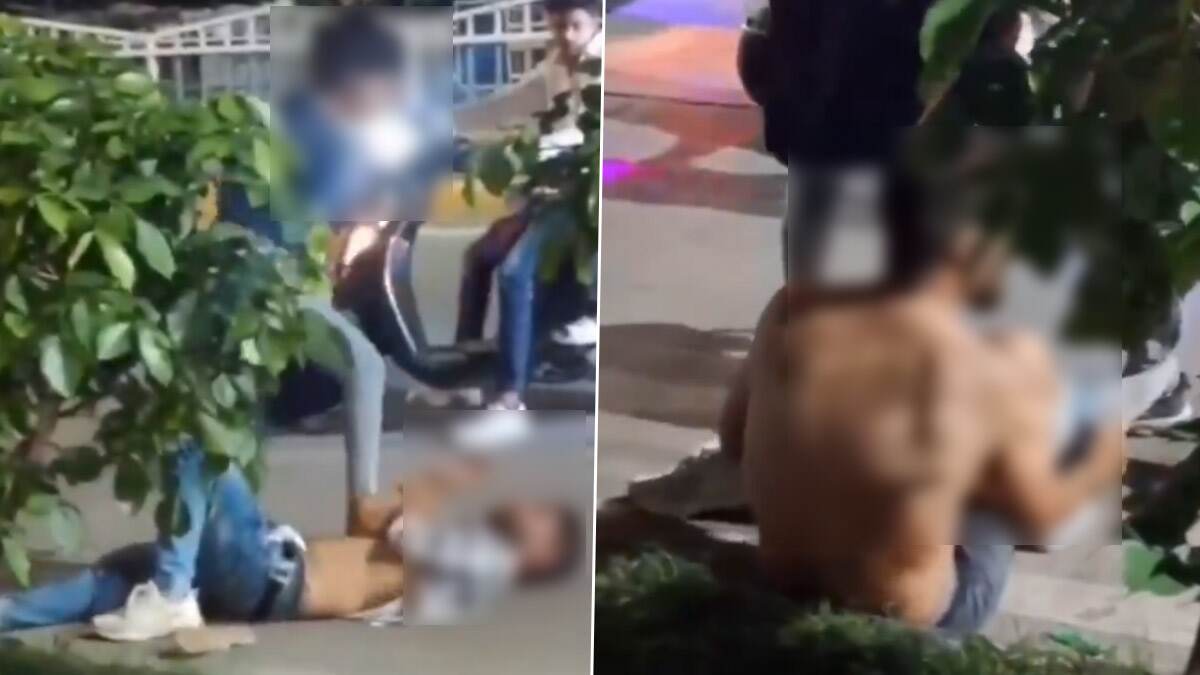 Viral Video: হোটেলে অন্য নারীর সঙ্গে সহবাস, হাতেহাতে ধরা পড়লেন যুবক, ব্যস্ত রাস্তায় প্রেমিকের বুকে লাথি-জুতো পেটা করলেন তরুণী, দেখুন