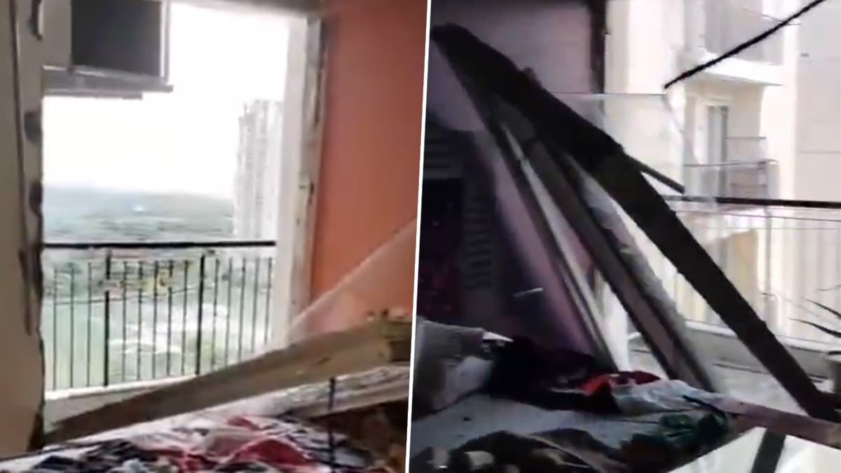 Heavy Storm Hits Delhi: প্রবল ঝড়ের তাণ্ডবে দিল্লিতে ভেঙে পড়ল বহুতল ফ্ল্যাটের দরজা-জানলা, একরাতের মধ্যেই বিপুল ক্ষয়ক্ষতি
