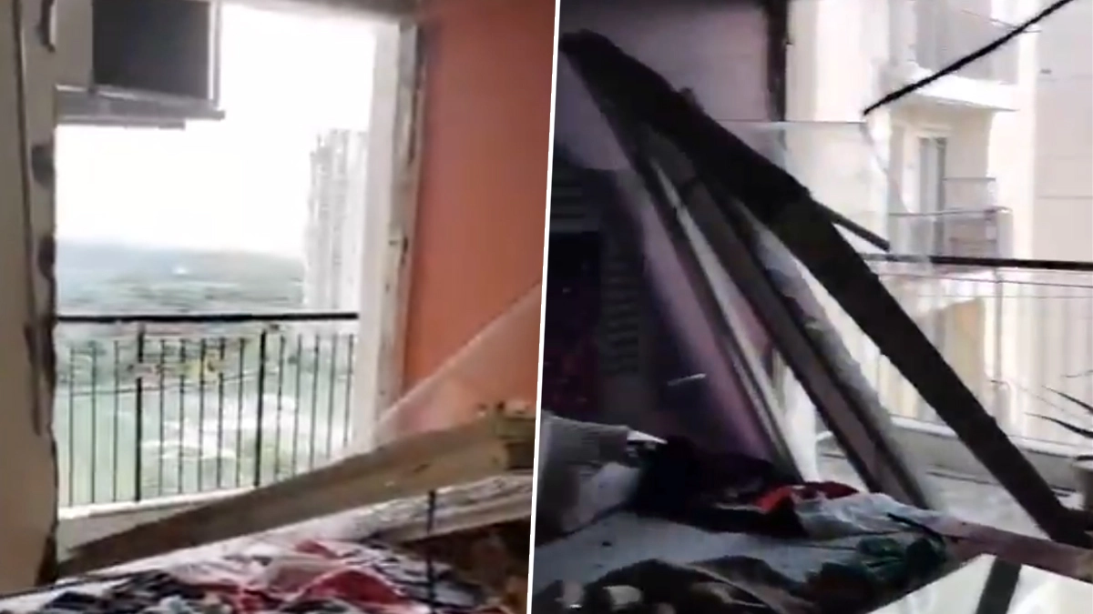 Heavy Storm Hits Delhi: প্রবল ঝড়ের তাণ্ডবে দিল্লিতে ভেঙে পড়ল বহুতল ফ্ল্যাটের দরজা-জানলা, একরাতের মধ্যেই বিপুল ক্ষয়ক্ষতি