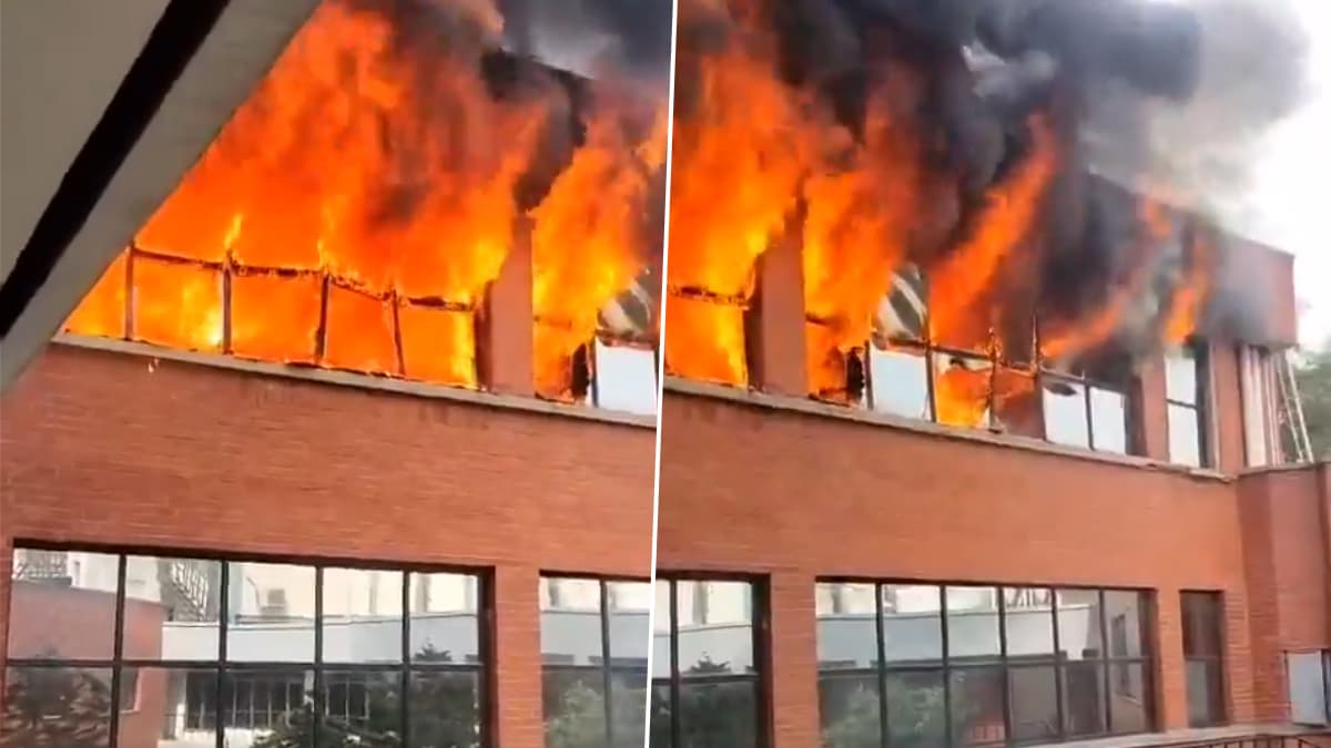 Massive Fire At The Guru Govind Singh College Library: দিল্লির শ্রী গুরু গোবিন্দ সিং কলেজ অফ কমার্সের লাইব্রেরিতে ভয়াবহ আগুন, হতাহতের খবর নেই