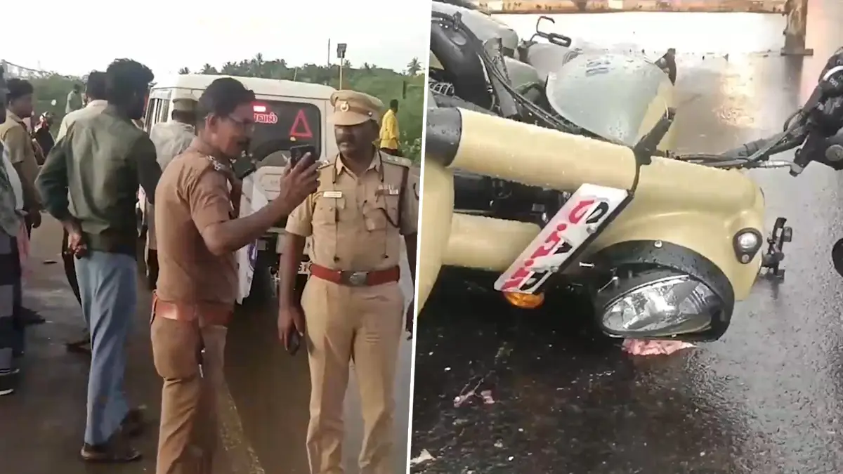 Tamil Nadu: তামিলনাড়ুর রাস্তায় দুটি বাইকের মুখোমুখি সংঘর্ষে মৃত তিন, ঘটনাস্থলে পুলিশ বাহিনী, দেখুন ভিডিয়ো
