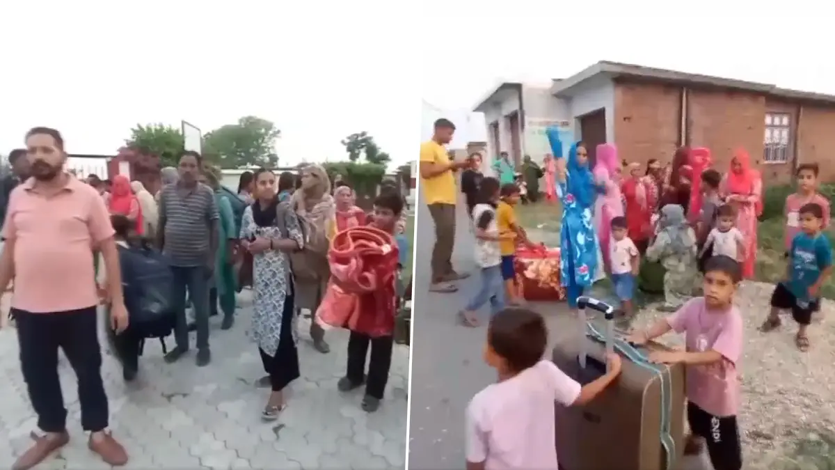 Jammu and Kashmir: ভারত-পাকিস্তানের গুলির লড়াই ক্রমশ বাড়ছে, সীমান্ত এলাকা থেকে সড়ানো হচ্ছে গ্রামবাসীদের, দেখুন ভিডিয়ো
