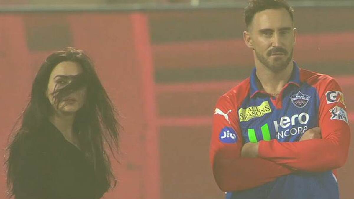 Faf Du Plessis Preity Zinta Viral Pic: প্রীতি জিন্টার সঙ্গে ভাইরাল ফাফ ডু প্লেসিসের ছবি, সেই নিয়ে মজার কমেন্ট দক্ষিণ আফ্রিকা তারকার