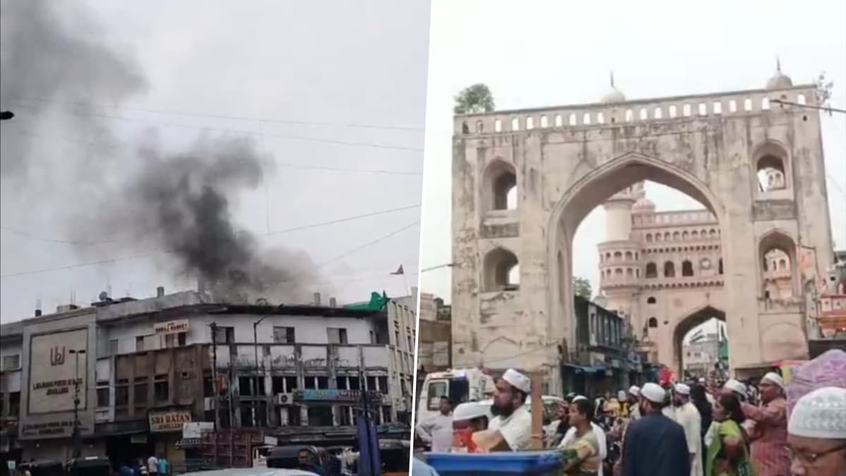 Hyderabad Building Fire: চারমিনারের কাছে বহুতলে সাংঘাতিক অগ্নিকাণ্ড, ঝলসে মৃত্যু ১৭ জনের, জারি উদ্ধারকাজ