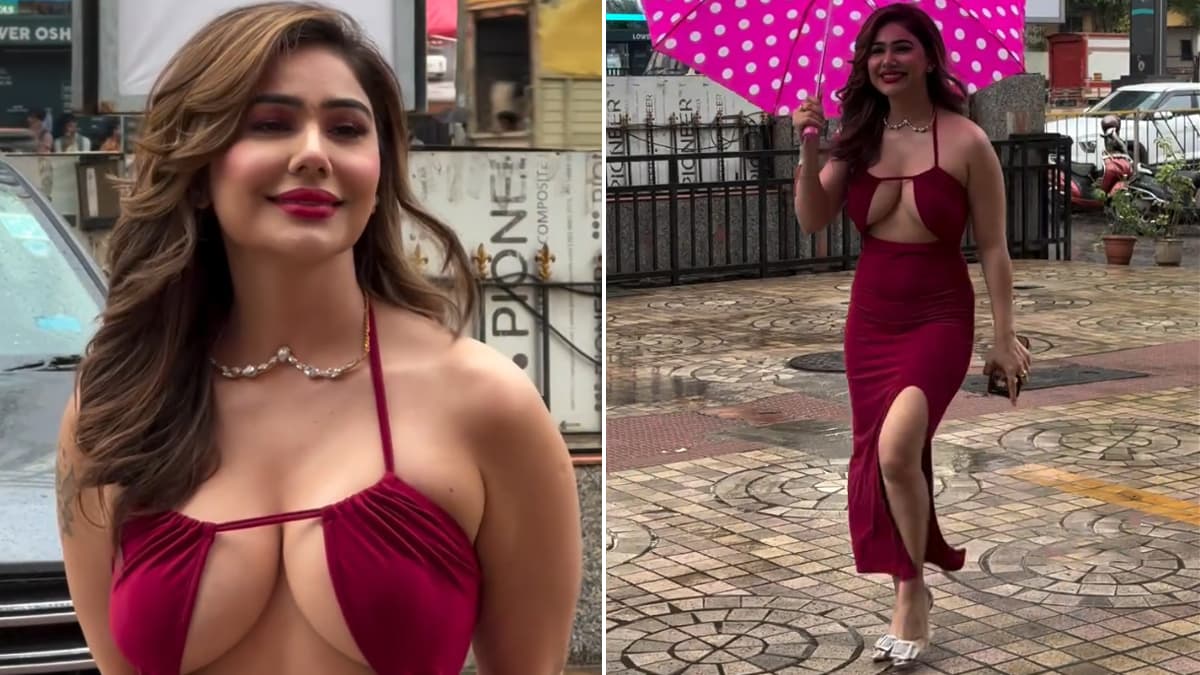 Kangna Sharma Sexy Video: বৃষ্টির দিনে উষ্ণ অবতারে কঙ্গনা, গাঢ় গোলাপি পোশাকে বক্ষযুগলের অর্ধেকই অনাবৃত, দেখুন হট ভিডিও