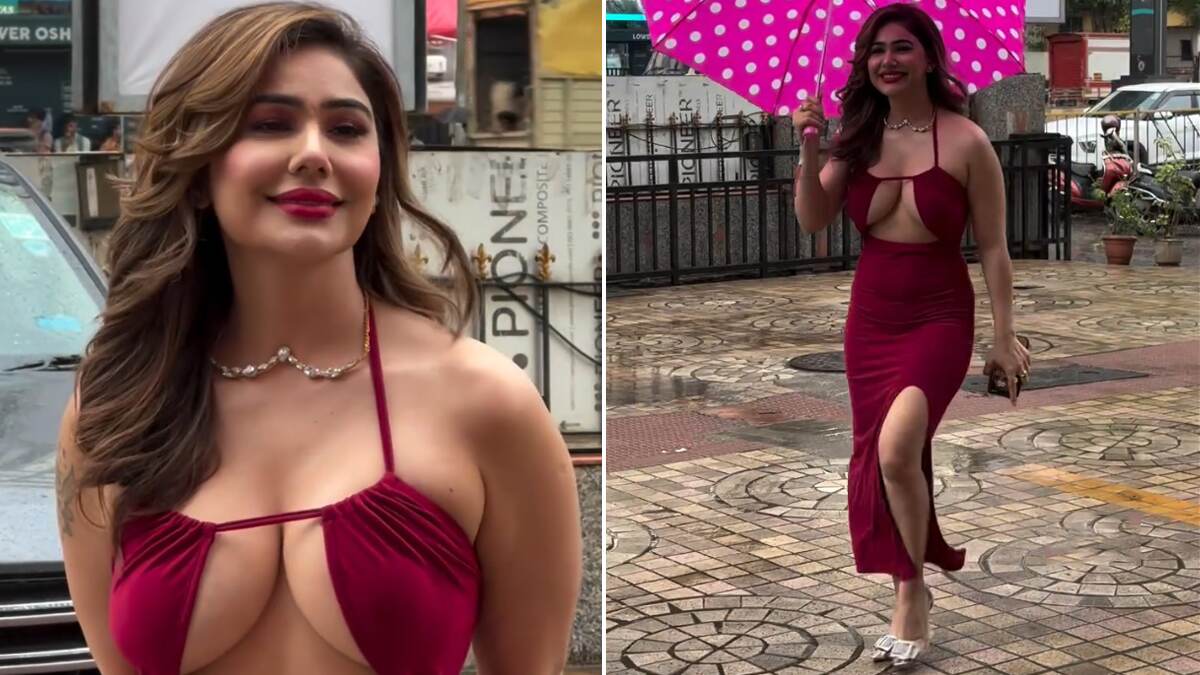 Kangna Sharma Sexy Video: বৃষ্টির দিনে উষ্ণ অবতারে কঙ্গনা, গাঢ় গোলাপি পোশাকে বক্ষযুগলের অর্ধেকই অনাবৃত, দেখুন হট ভিডিও