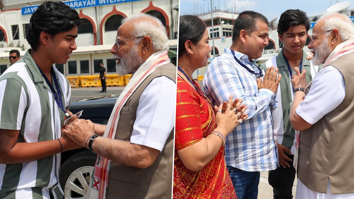 PM Modi Meets Vaibhav Suryavanshi: বিহার সফরে বৈভব সূর্যবংশীর সঙ্গে সাক্ষাৎ মোদীর, আইপিএলে শতরানের পর তরুণ ব্যাটারের ক্রিকেট দক্ষতার প্রশংসায় মুখরিত প্রধানমন্ত্রী