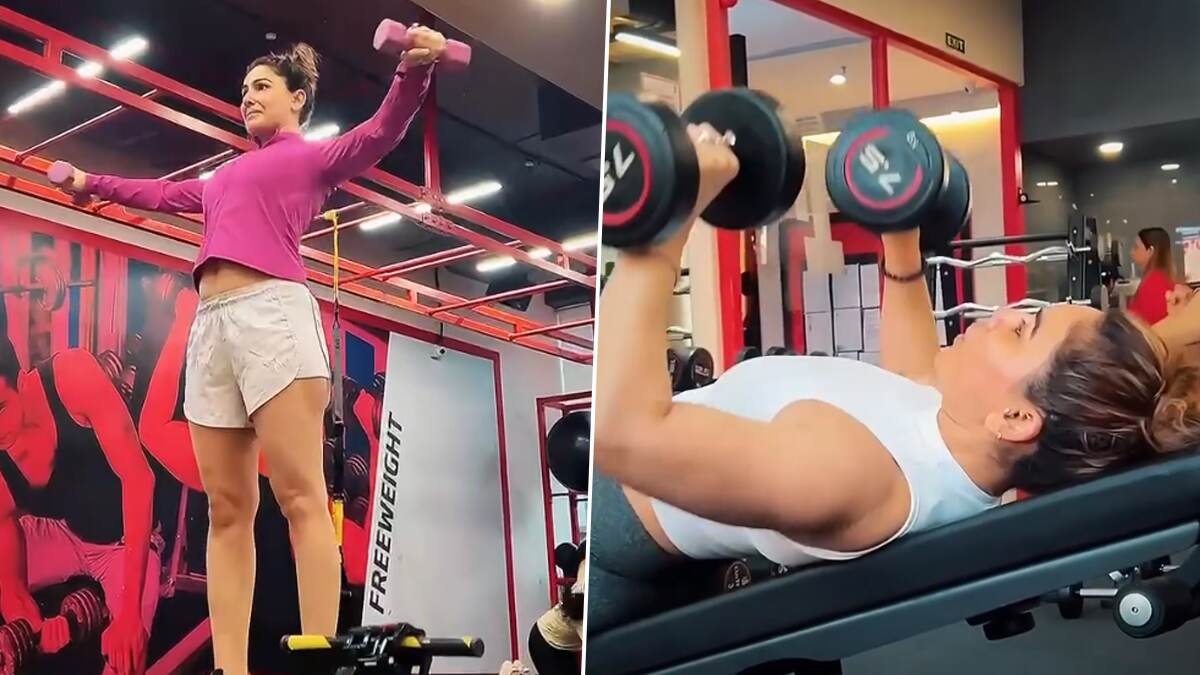 Kangna Sharma Gym Video: শরীর খোলা পোশাকে ভক্তমহলে উষ্ণতা ছড়িয়ে জিমে গিয়ে ঘাম ঝরাচ্ছেন কঙ্গনা, দেখুন ভিডিও