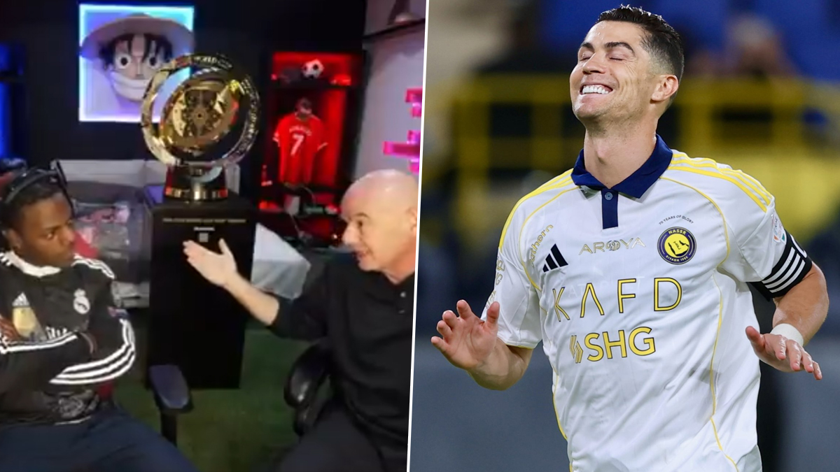 Cristiano Ronaldo in FIFA Club World Cup? ফিফা ক্লাব বিশ্বকাপে খেলতে পারেন ক্রিশ্চিয়ানো রোনালদো?  iShowSpeed-এর স্ট্রিমে ইঙ্গিত ফিফা প্রেসিডেন্টের