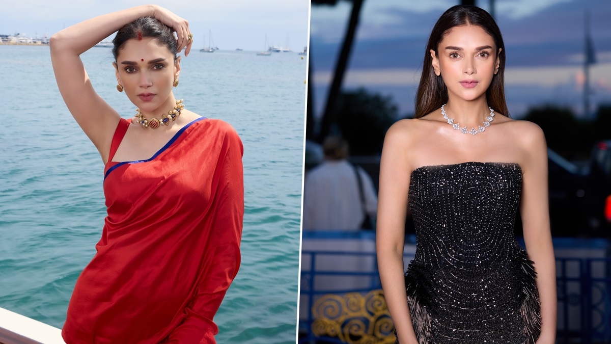 Aditi Rao Hydari In Cannes 2025: কানে অদিতি রাও হায়দরির সিঁথির লাল সিঁদূর নজর কাড়ল গোটা দেশের, দেখুন