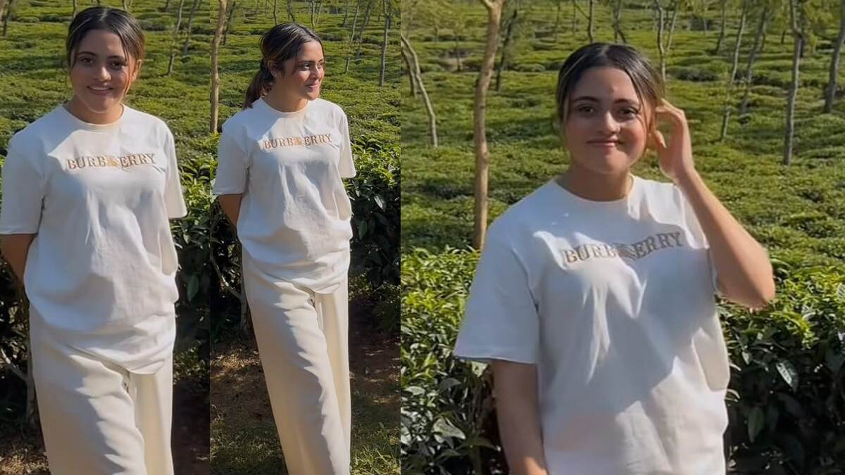 Jannat Toha in casual dress: সাদা ক্যাজুয়াল পোশাকে নজর কাড়লেন জন্নাত তোহা